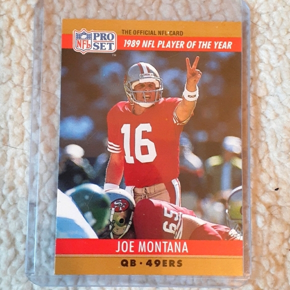 Joe Montana card - Picture 1 of 2